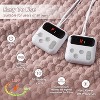 Heated Blanket Electric Blanket Throw/Queen/King Size, 6-10Heating Levels & Auto Shut Off, Cozy Soft Fleece Fast Heating Blankets, Machine Washable - 3 of 4