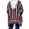 Women's Back Crochet Patch Duster Jacket - KORI - 2 of 4
