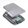 SilverStone Technology SST-MMS02C Silverstone IP68 Water Resistant/Dust Resistant 2.5" Drive Enclosure with USB 3.1 Gen 2 USB Type C - 4 of 4