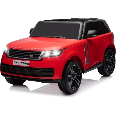 24V Licensed Land Rover Ride On Electric Car for Kids Ages 4-8, 2-Seater With Parent Remote Control, 3 Speeds, Wireless Music, MP3 Player