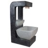 Northlight LED Lighted Rainfall Outdoor Water Fountain with Planter - 26" - 2 of 4