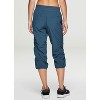 RBX Active Women's Lightweight Quick Drying Capris Adjustable Leg/Inseam Stretch Woven Workout Hiking Cropped Jogger Pants with Pockets - 2 of 4