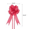 Unique Bargains Large Pull Bow Bright Elegant Gift Wrapping Bows for Wedding 20 Pcs - 2 of 4