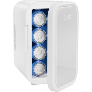 ICEMAN Portable Mini Fridge w/ 8 12oz Can Capacity, Cools and Heats, Car Plug Included - 1 of 4