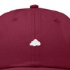 Dalix Lil Cloud Embroidered Cotton Cap Outdoor Dad Hat Womens - 2 of 4