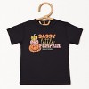 The Juniper Shop SmileyWorld Sassy Little Pumpkin Toddler Short Sleeve Tee - 2 of 4