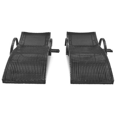Maggift Patio Seating Sets, Stylish Outdoor Seating Set, Achieve Patio Perfection, Built for Ultimate Comfort, Black, 80.3"*25.2"*37.4"