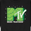 Men's - MTV - Christmas Tree Logo Graphic Fleece Sweatshirt - 2 of 4