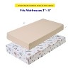 Crib & Toddler Bed Sheets for Baby Girls and Boys, 2-Pack Fitted Mattress Sheets by Sweet Home Collection® - 2 of 4