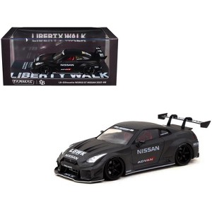 Nissan 35GT-RR LB-Silhouette WORKS GT RHD "Liberty Walk" Full Carbon "Hobby43" Series 1/43 Diecast Model Car by Tarmac Works - 1 of 4