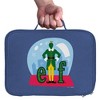 Elf Snow Globed Insulated Soft Sided Lunch Box - 3 of 4