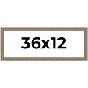 PosterPalooza | Panoramic Deco Silver Picture Frame - UV Acrylic, Foam Board Backing, Hanging Hardware - 2 of 4