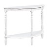 NicBex Unique Small Triangle Console Table,Entryway Table with Solid Wood Frame and Legs,Sofa Table for Living Room,Entryway/Limited Spaces - image 2 of 4