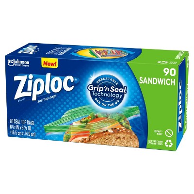 ziploc sandwich bags