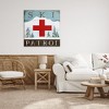 Stupell Industries Ski Patrol Rustic Cabin Sign, 36" x 36" - 2 of 4