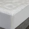 Hotel Laundry Full Mink Plush Fiberbed Topper: Machine Washable, Woven Polyester, Fits Up to 12" Mattress - 4 of 4