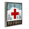 Stupell Industries Ski Patrol Rustic Cabin Sign, 25" x 25" - 3 of 4