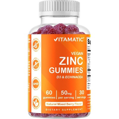 Zinc 50 mg - 60 Vegan Gummies