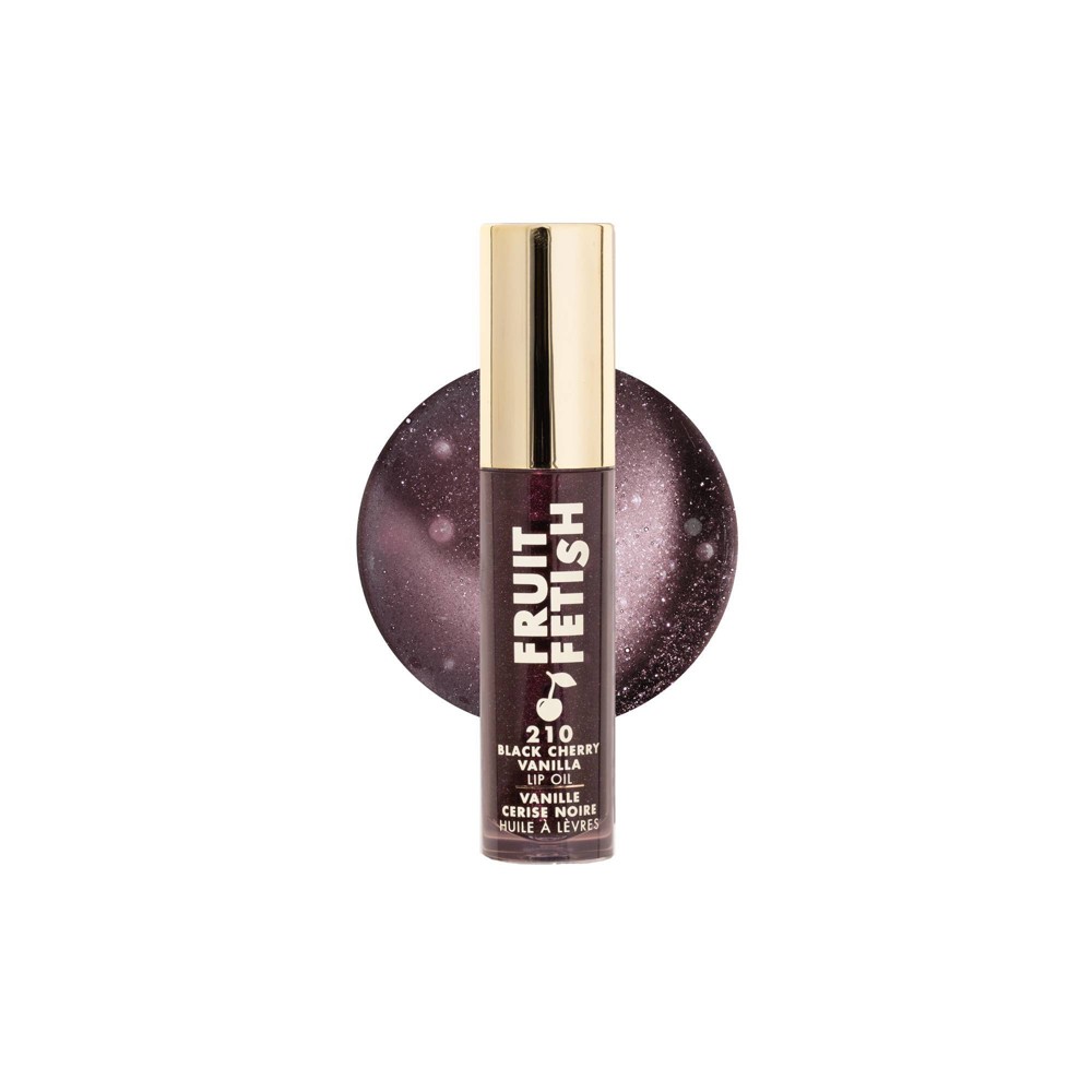 Photos - Other Cosmetics Milani Fruit Fetish Lip Oil - 210 Black Cherry Vanilla - 0.135 fl oz 