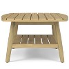 Bayshore - Outdoor Coffee Table - Light Teak - 3 of 4