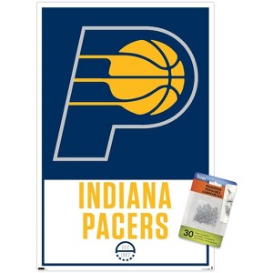 Trends International NBA Indiana Pacers - Logo 21 Unframed Wall Poster Prints - 1 of 4