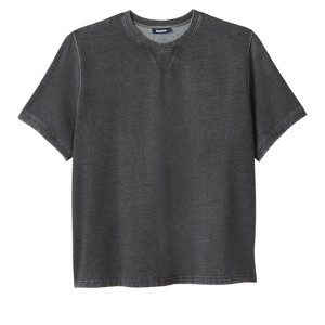 KingSize Men's Big & Tall Short-Sleeve Fleece Sweatshirt - 1 of 4