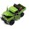 1958 Chevrolet Apache Fleetside Pickup Truck Off Road Green 1/24 Diecast Model by Motormax - 2 of 4