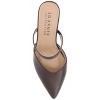 Journee Collection Women's Yvon Narrow Width SuperNatural Shades Pointed Toe Mule Pumps - 4 of 4