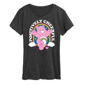 Women's - Care Bears - Positively Cheerful Short Sleeve Graphic T-Shirt - 1 of 4