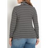 ELOQUII Women's Plus Size Layering Turtleneck - image 3 of 4