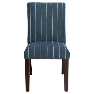 Textured Parsons Dining Chair Denim Blue - Threshold , Adult Unisex, Blue Blue