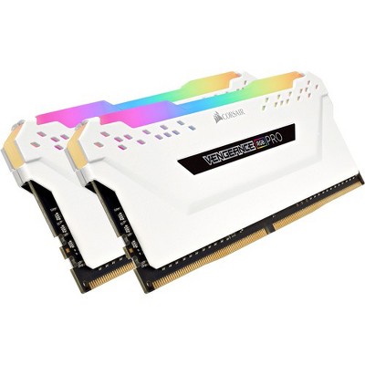 Corsair Vengeance RGB Pro 16GB DDR4 SDRAM Memory Module - 16 GB (2 x 8 GB) - DDR4-3200/PC4-25600 DDR4 SDRAM - CL16 - 1.35 V - Non-ECC - Unregistered