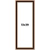 PosterPalooza | Panoramic Weathered Gold Picture Frame - UV Acrylic, Foam Board Backing, Hanging Hardware - 2 of 4