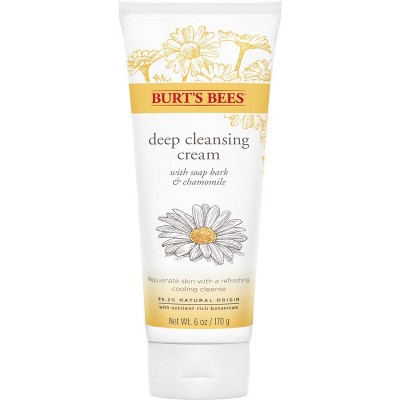 Burt's Bees Soap Bark and Chamomile Deep Cleansing Cream - 6oz