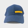 French Connection Premium Faux Suede Baseball Cap - Adjustable, Stylish, and Durable - image 3 of 4