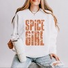 Spice Girl Block Distressed - Women's Lightweight Garment Dyed Sweatshirt - 2 of 4