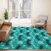 Heather Dutton Night Creatures Teal Rug - Deny Designs - 2 of 3