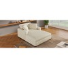 Oversized Chaise Lounge Chair with Soft Upholstery - 3 of 4