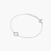 Bearfruit Jewelry Sterling Silver 18k Gold Plated Aria Clover Bracelet - 2 of 4