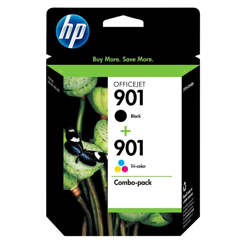 UPC 884962376751 product image for HP 901 Retail Combo Pack Ink Cartridges (CN069FN#140) | upcitemdb.com