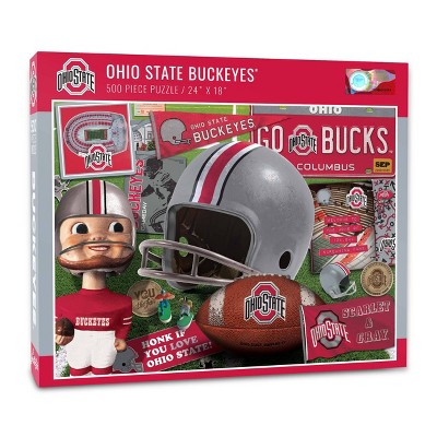 NCAA Ohio State Buckeyes Throwback 500pc