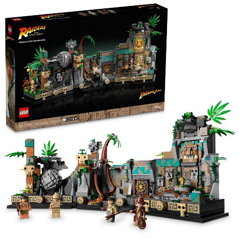 Lego Indiana Jones Raiders Of The Lost Ark Temple Of The Golden Idol  Building Kit 77015 : Target