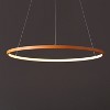 JONATHAN Y Brice Modern Contemporary Metal Round Dimmable Integrated LED Pendant - 2 of 4