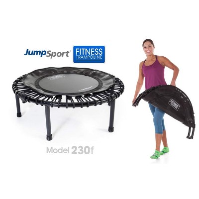 Cardio Fitness Trampoline Workout Bouncer Exercise Mini Gym Indoor Monitor Track 