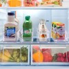 Sorbus Narrow Stackable Clear Storage Bins with Handles- for Kitchen Pantry, Freezer & Fridge Organization - 2 of 4