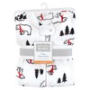 Hudson Baby Infant Girls Plush Sleeping Bag, Sack, Blanket, Sleeveless Winter Bear - 2 of 2