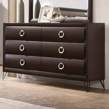 63" Tablita Dresser Dark Merlot - Acme Furniture