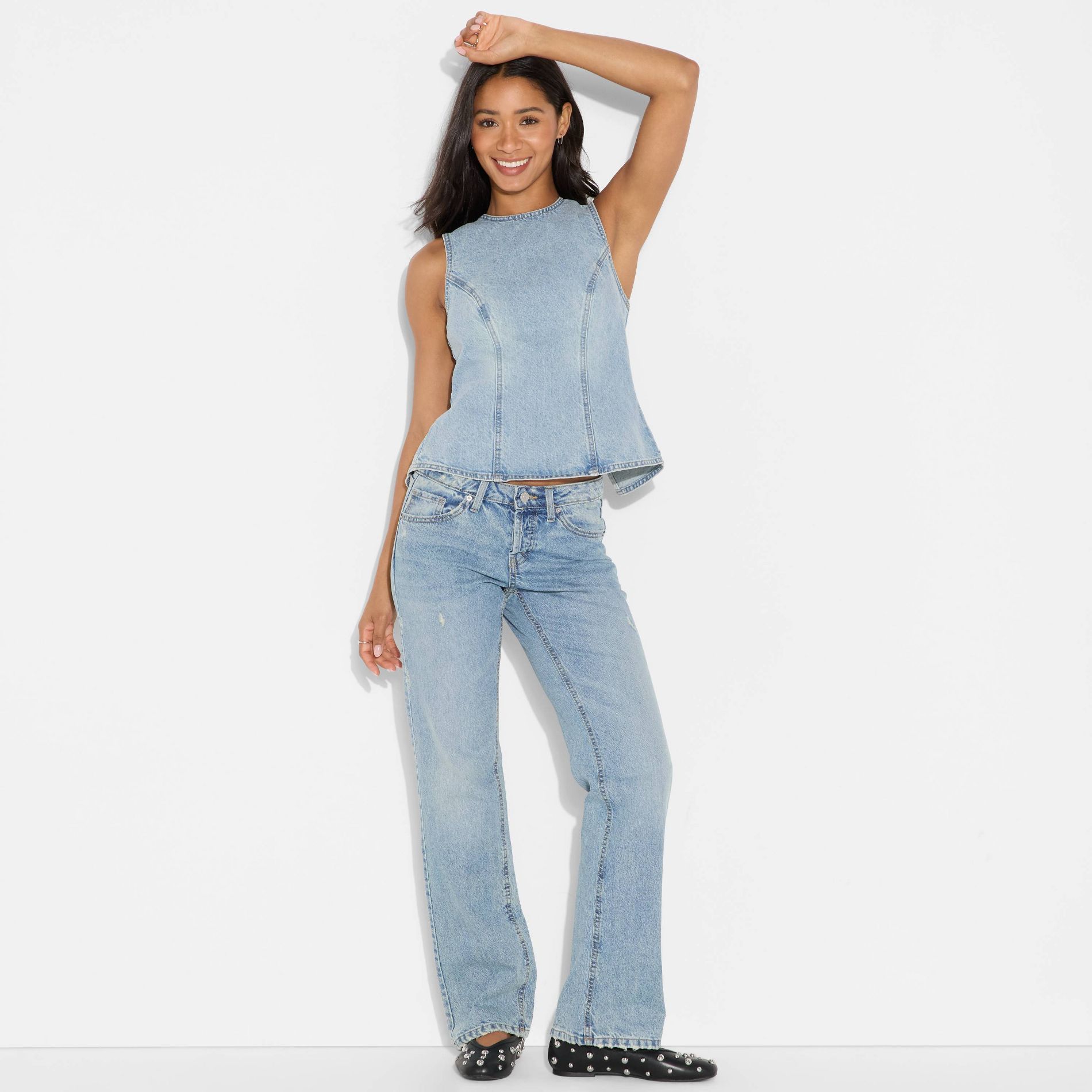 Women's Low-Rise Bootcut Jeans - Wild Fable™
