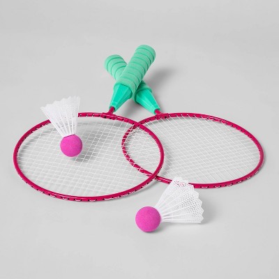 Free and Easy Badminton Set rosa 5-teilig 