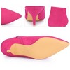 Perphy Women's Elegant Pointed Toe Side Zip Stiletto Heels Ankle Booties - 3 of 4